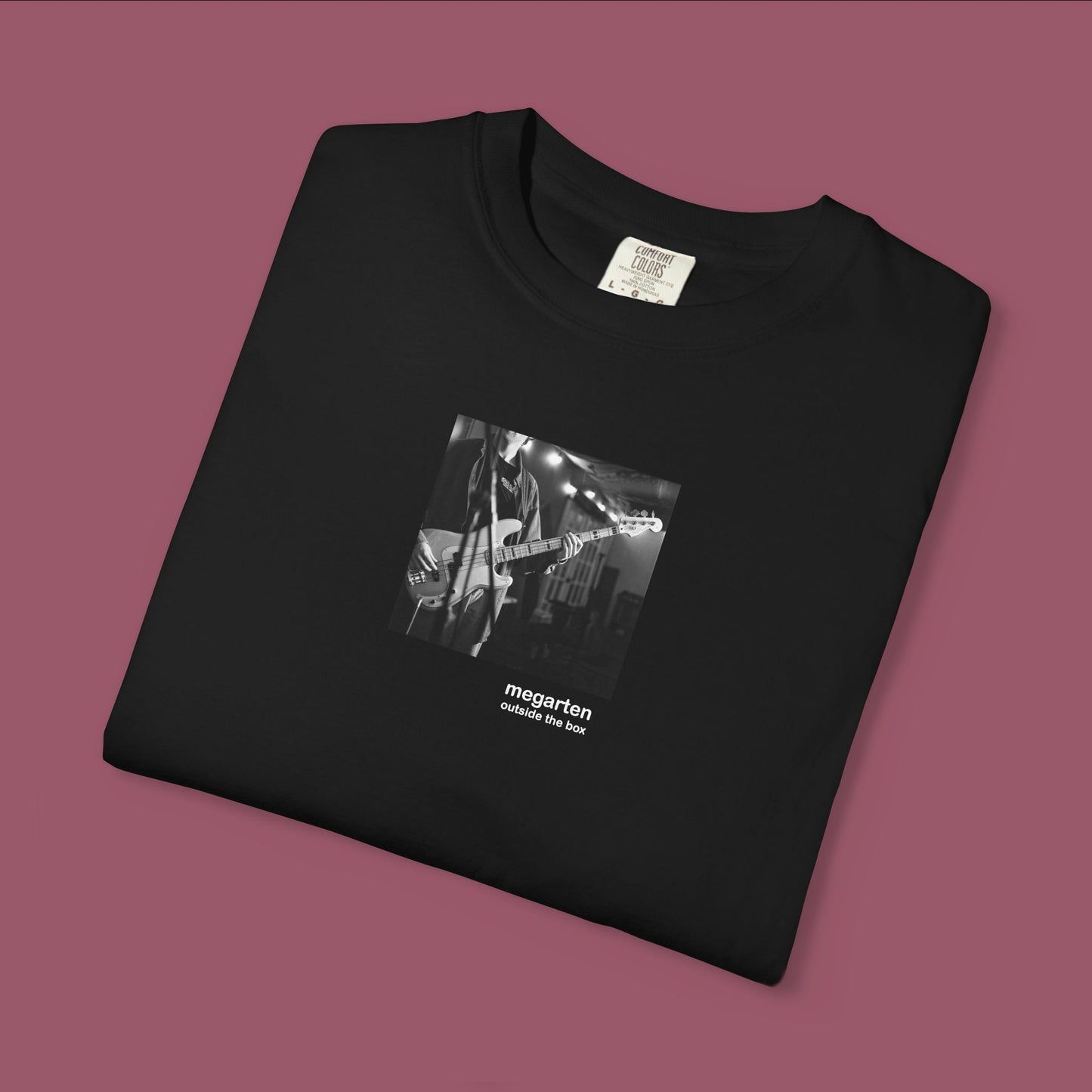 Wearable Art Unisex Tee – "Eddie on Bass"