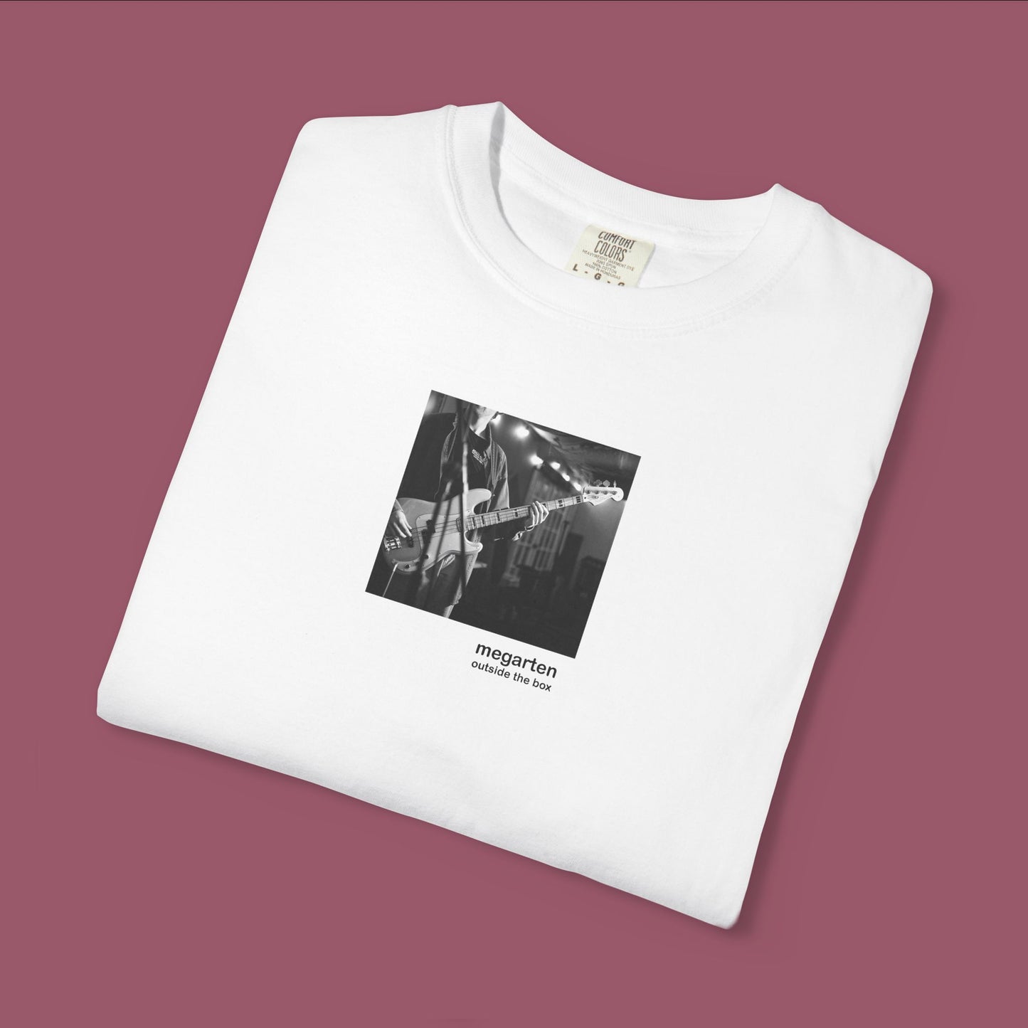 Wearable Art Unisex Tee – "Eddie on Bass"