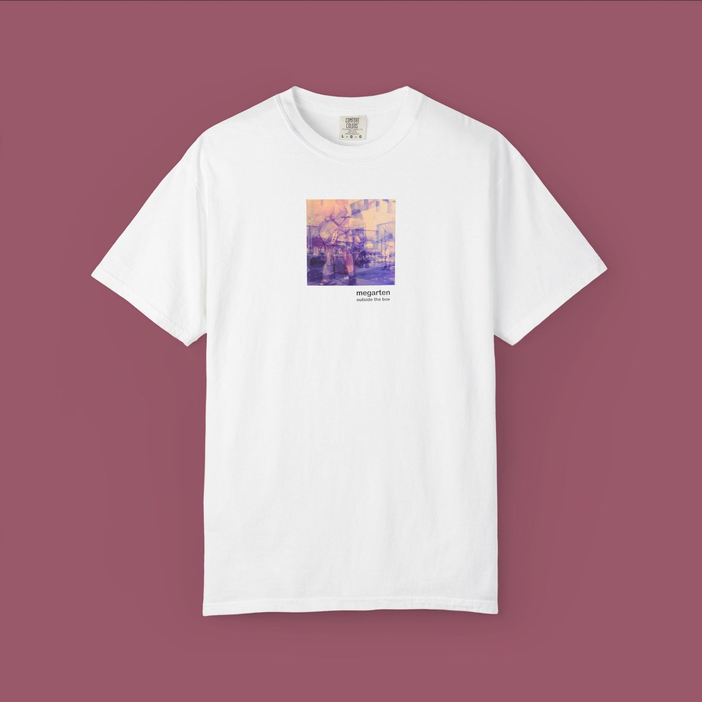Wearable Art Unisex Tee – "Punk in Pink"