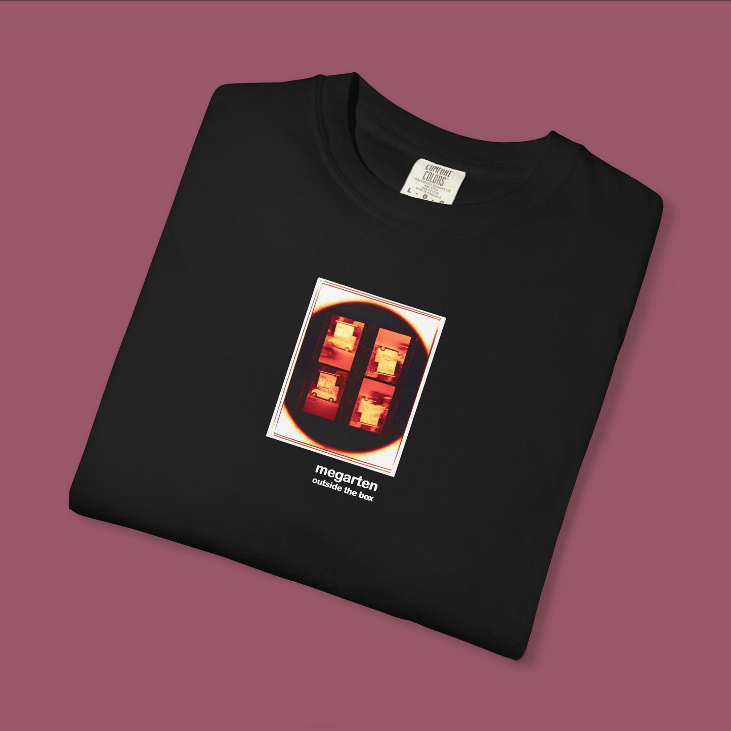 Wearable Art Unisex Tee – "Parked Car in Positano, Enlarged"