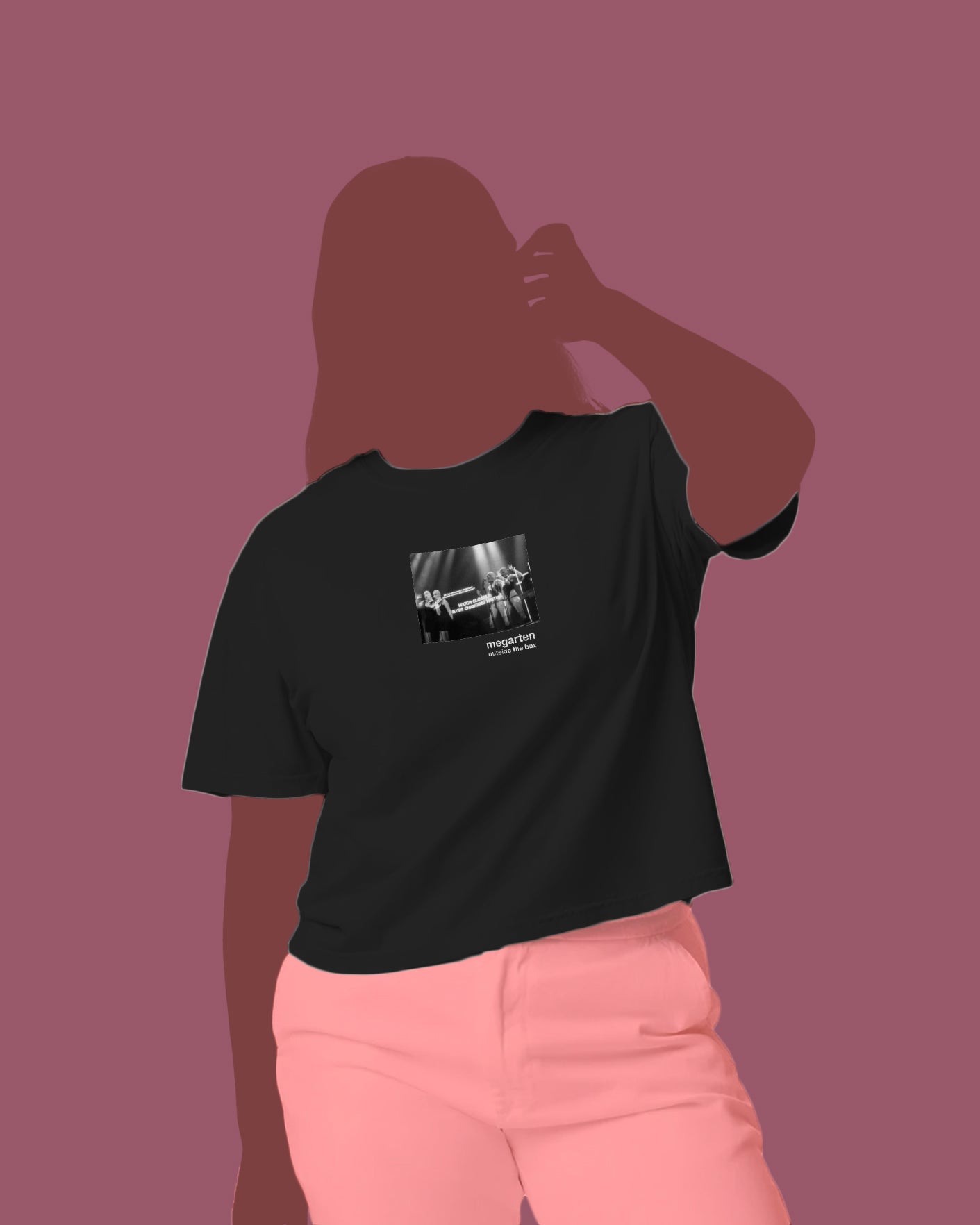 Wearable Art Boxy Tee – "Pussy Riot Says: Watch Closely"