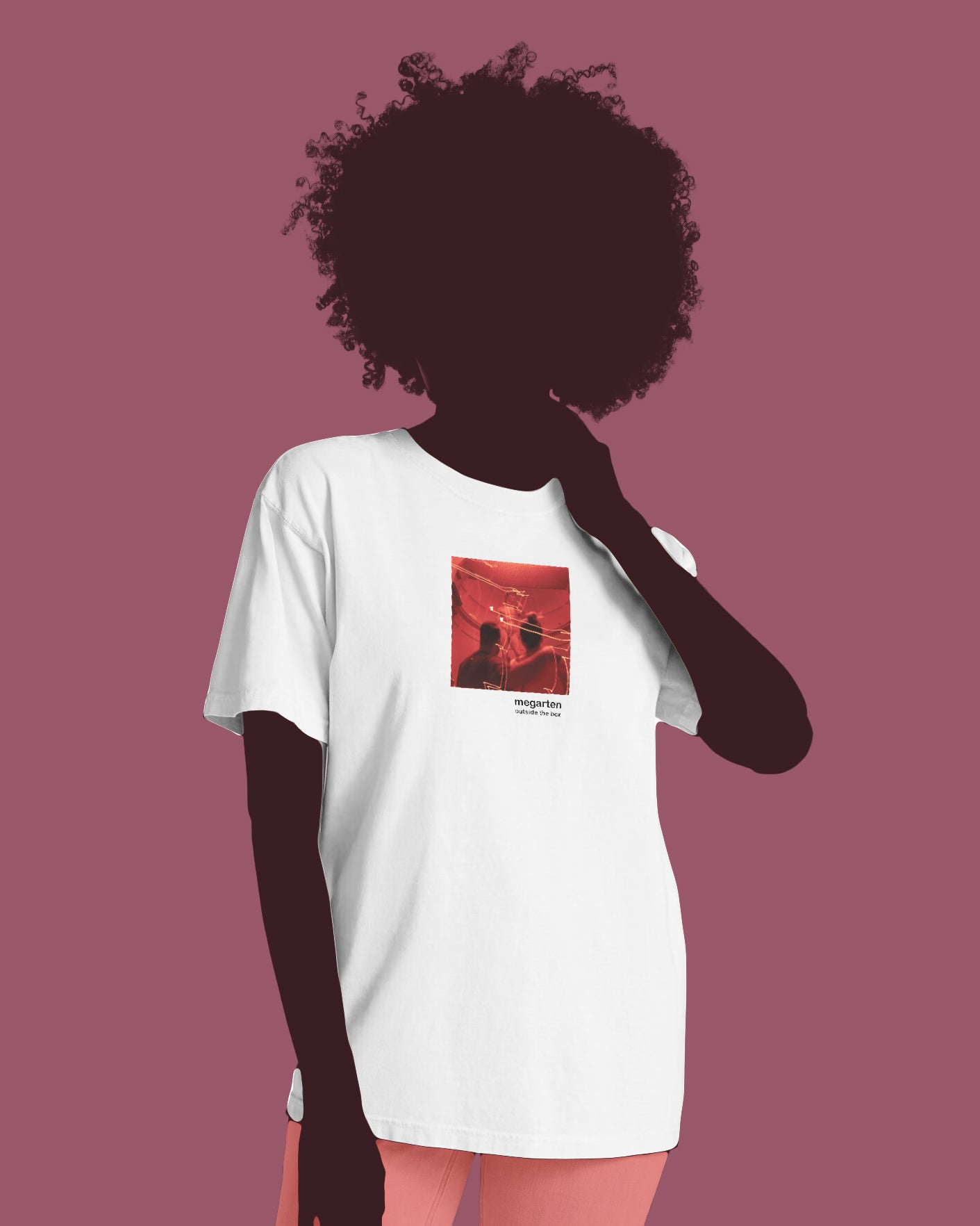 Wearable Art Unisex Tee – "Light Trails Over the David"