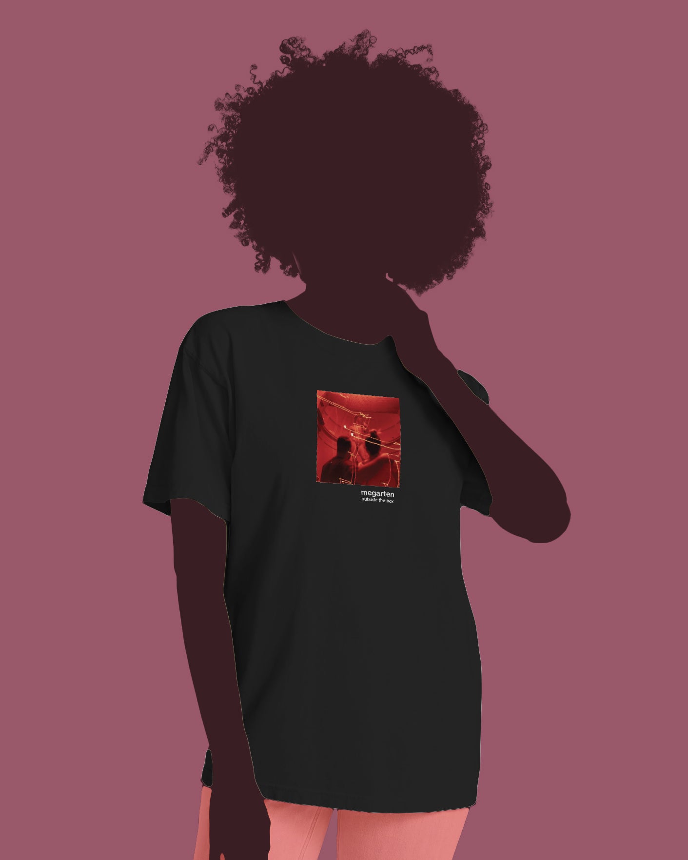 Wearable Art Unisex Tee – "Light Trails Over the David"