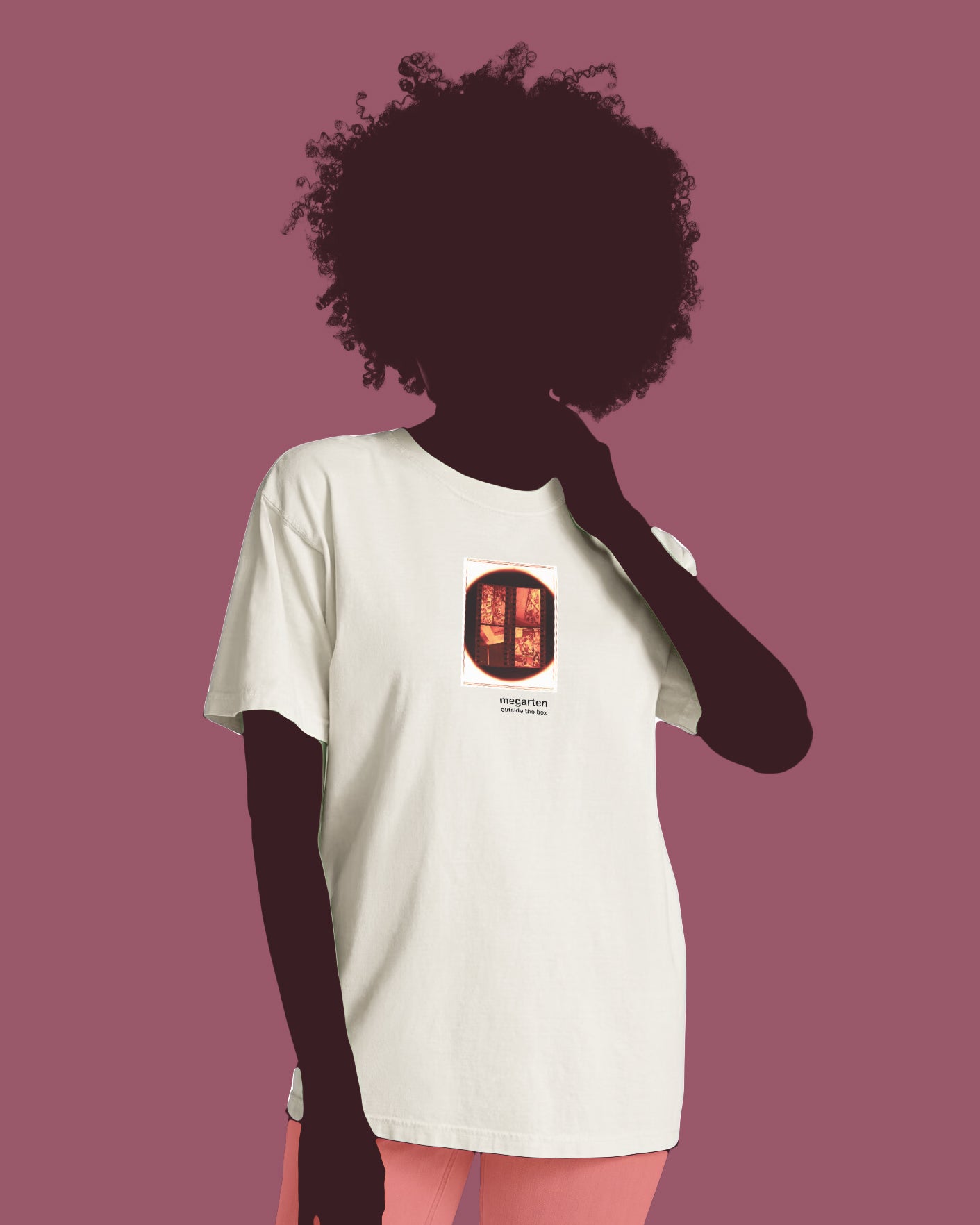 Wearable Art Unisex Tee – "Men’s Room in a Plzeň Lokal, Enlarged"