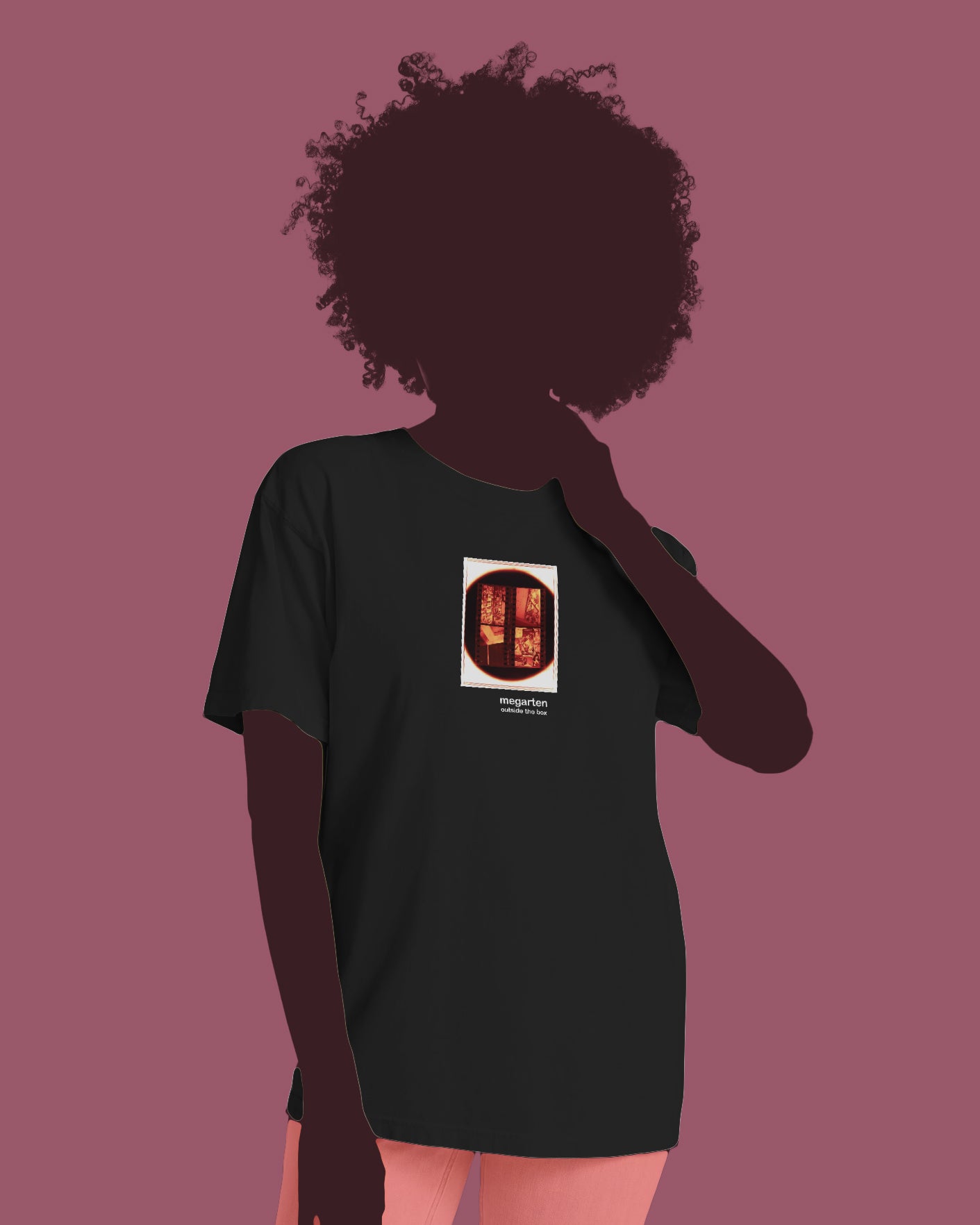 Wearable Art Unisex Tee – "Men’s Room in a Plzeň Lokal, Enlarged"