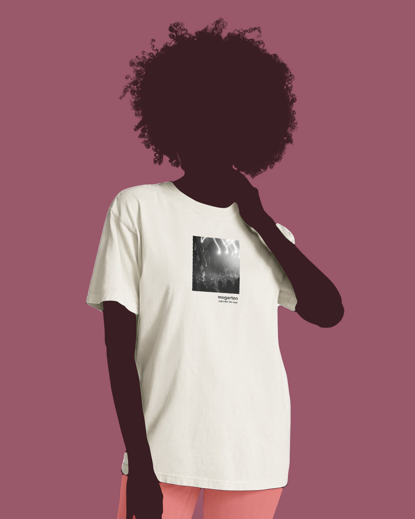 Wearable Art Unisex Tee – "Light Trails at the Concert"