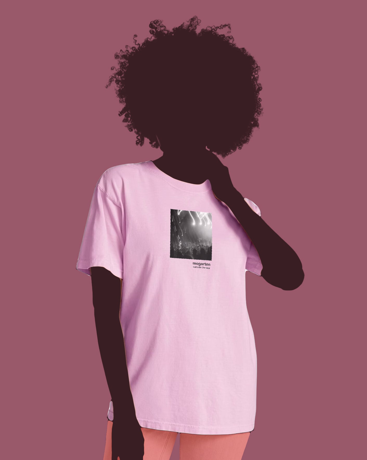 Wearable Art Unisex Tee – "Light Trails at the Concert"
