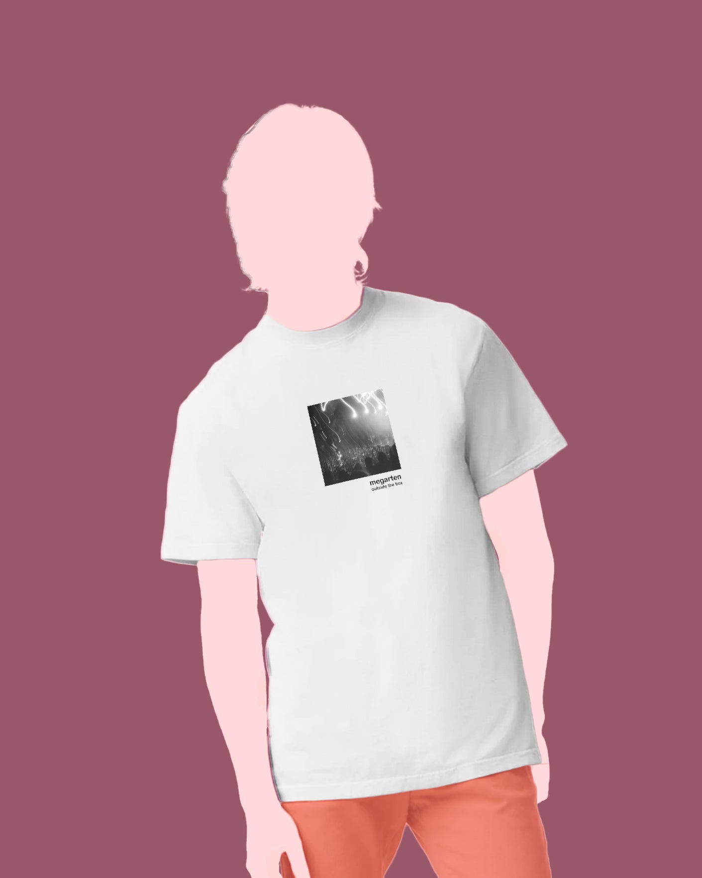 Wearable Art Unisex Tee – "Light Trails at the Concert"