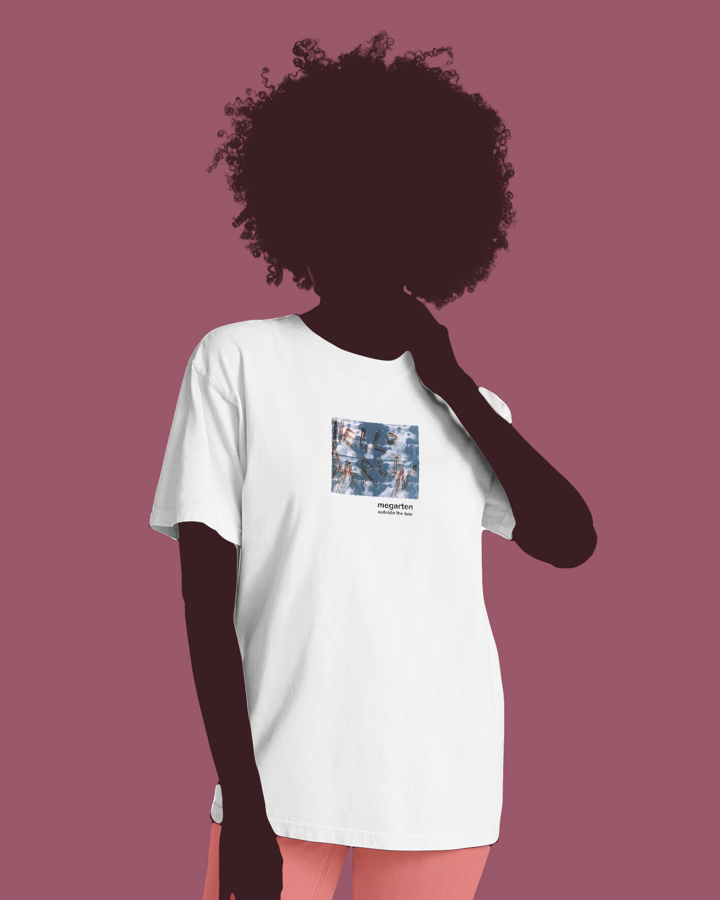 Wearable Art Unisex Tee – "Hello Darlin'"
