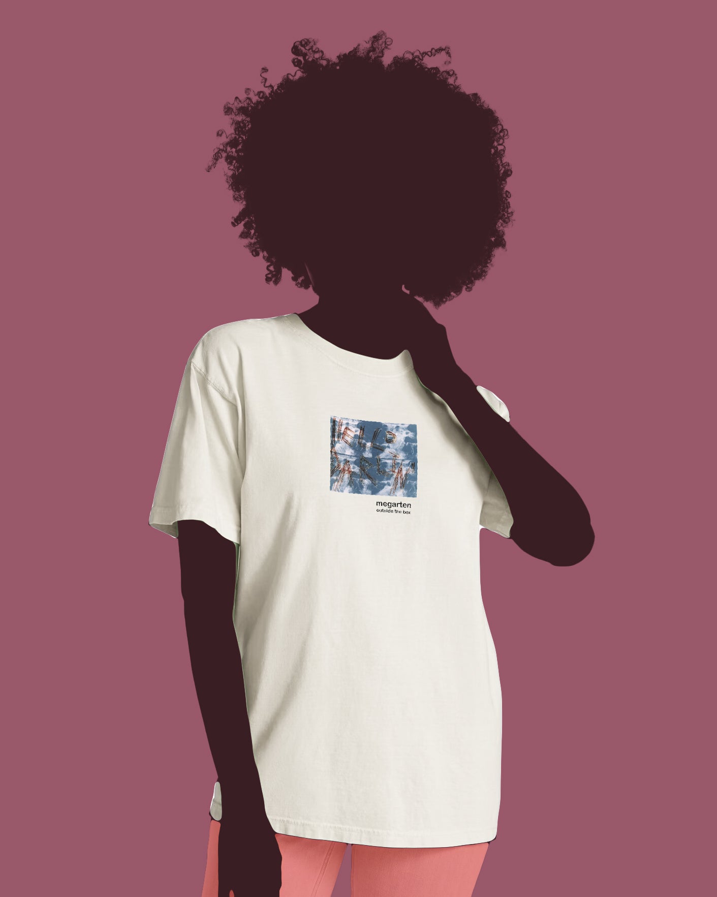 Wearable Art Unisex Tee – "Hello Darlin'"