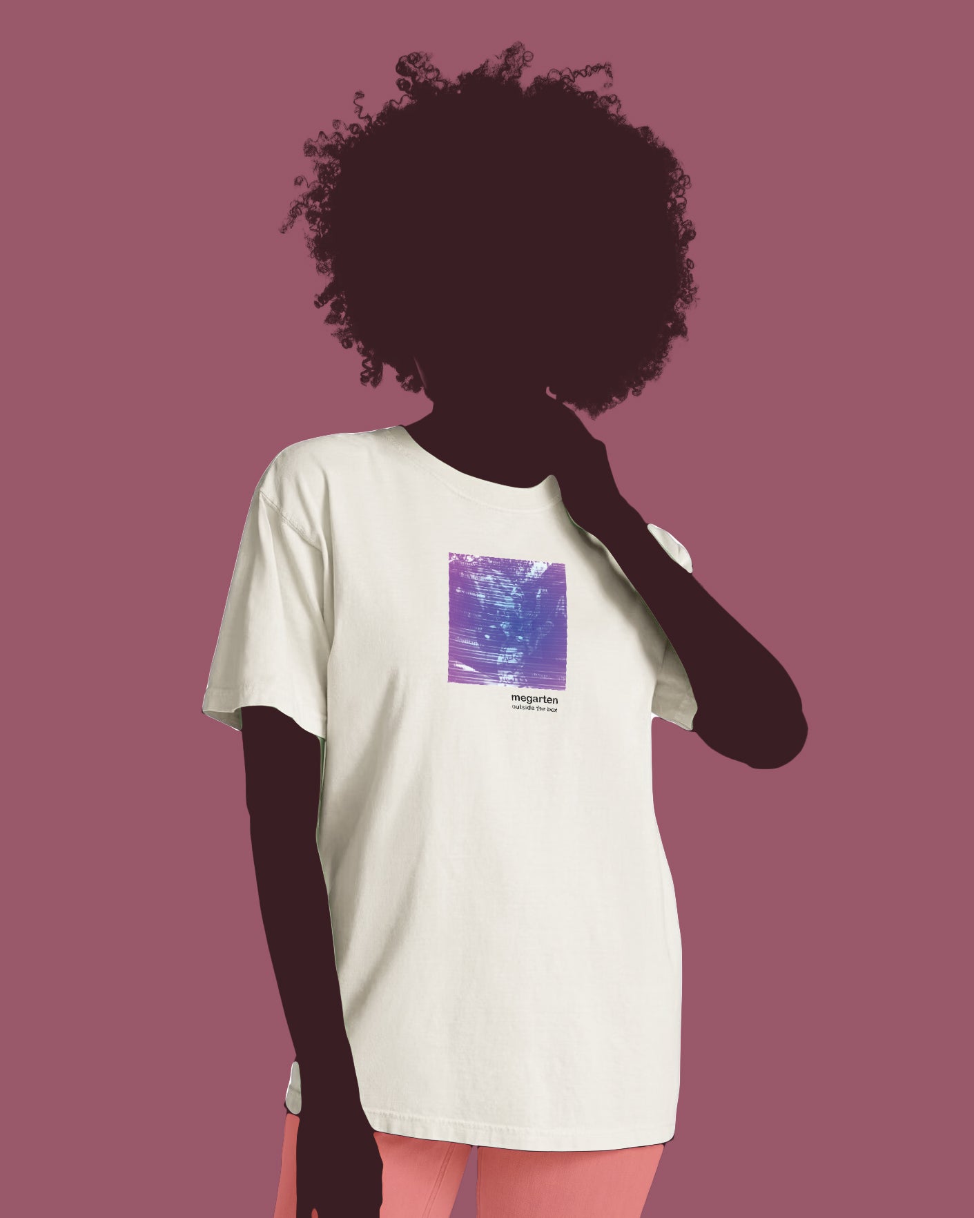 Wearable Art Unisex Tee – "Barcelona Tram and Street Art, Dual Exposed"