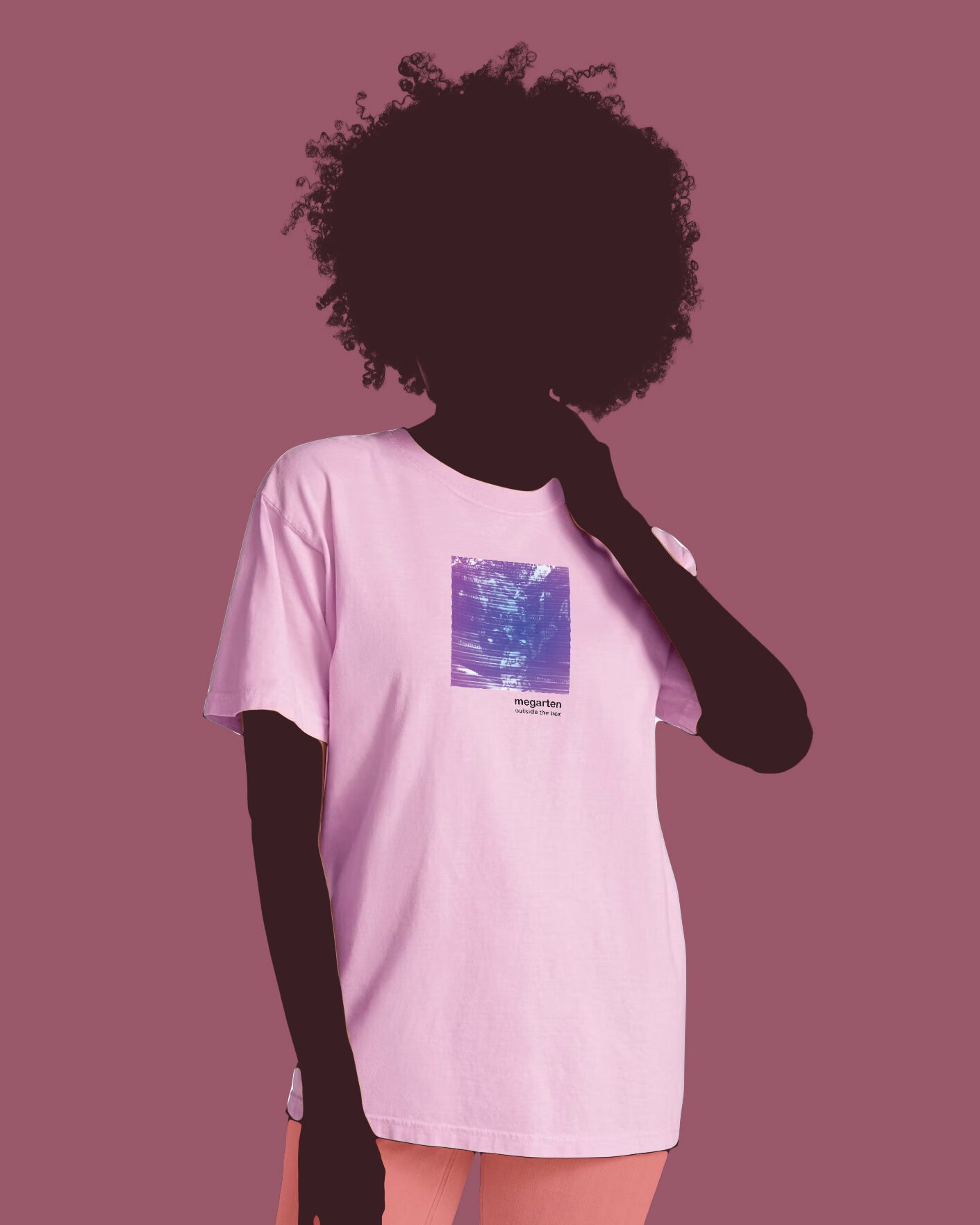 Wearable Art Unisex Tee – "Barcelona Tram and Street Art, Dual Exposed"