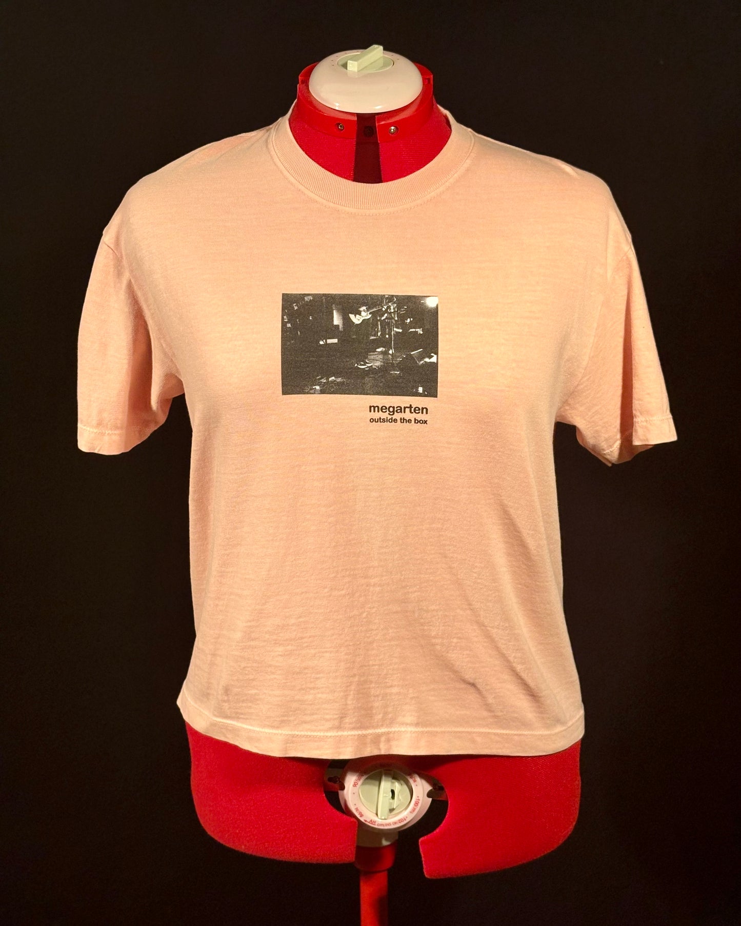 Wearable Art Boxy Tee – "DeSouza on Guitar"