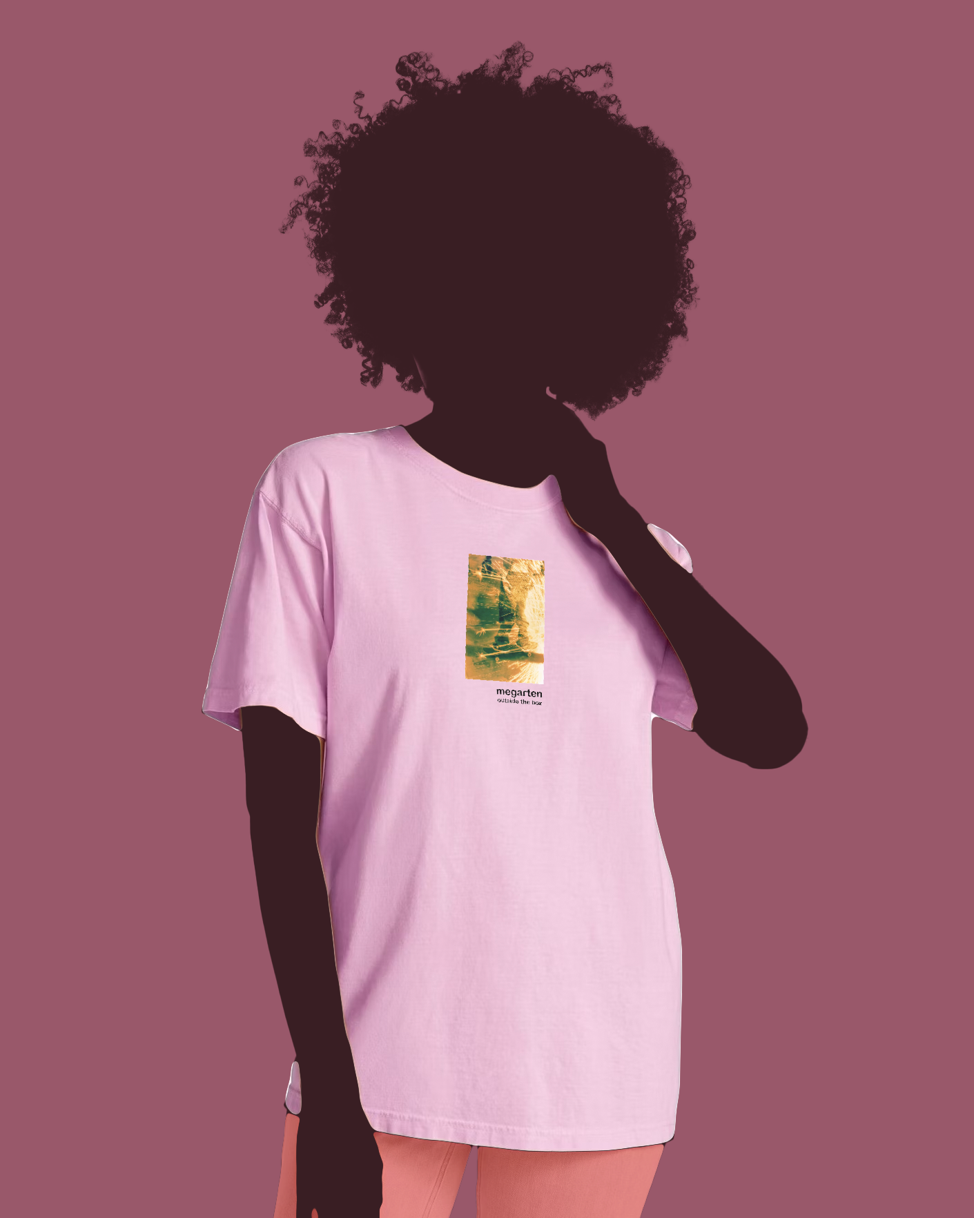 Wearable Art Unisex Tee – "Correfoc Sparks Over MACBA Skater, Dual Exposed"
