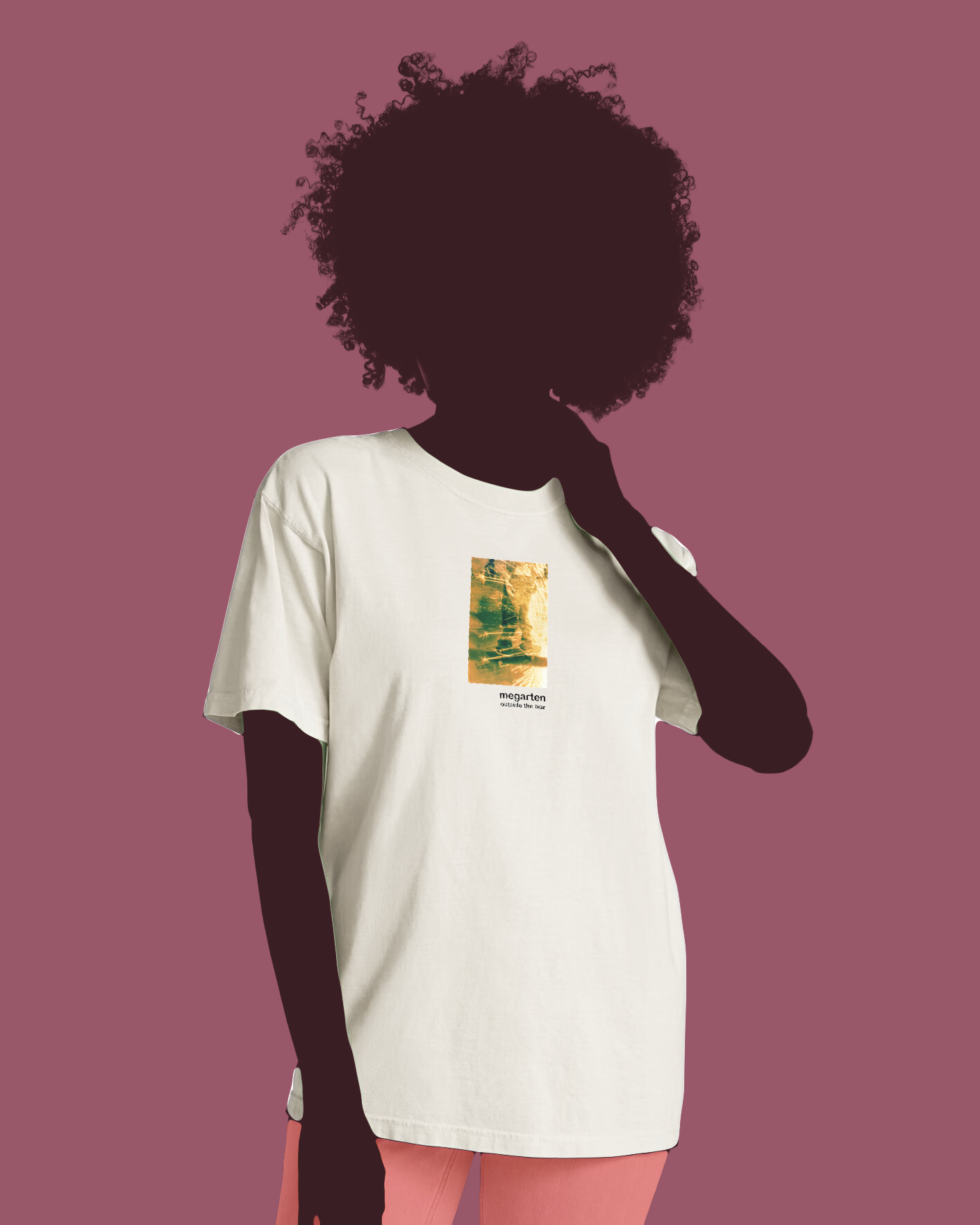 Wearable Art Unisex Tee – "Correfoc Sparks Over MACBA Skater, Dual Exposed"