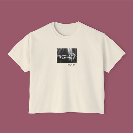 Wearable Art Boxy Tee – "Pussy Riot Says: Watch Closely"