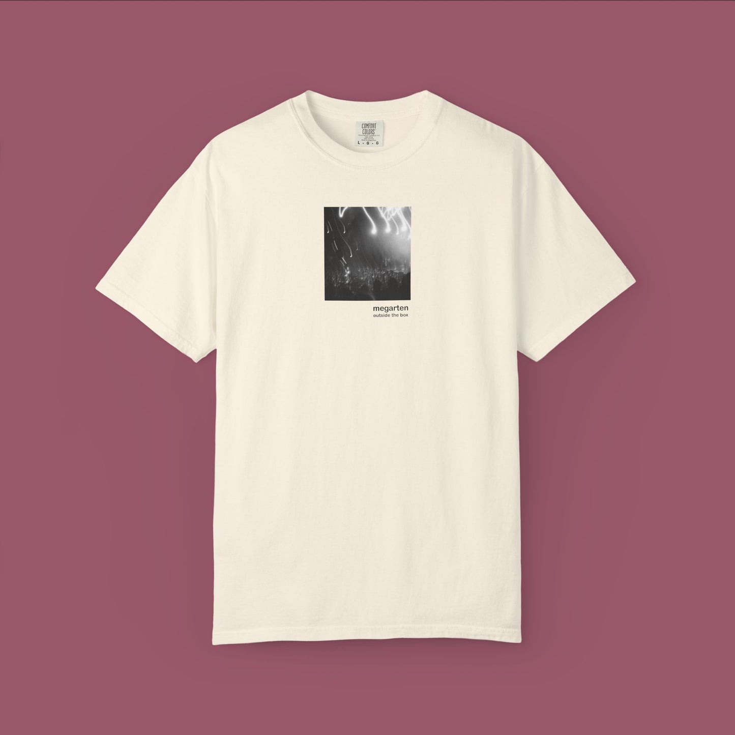 Wearable Art Unisex Tee – "Light Trails at the Concert"