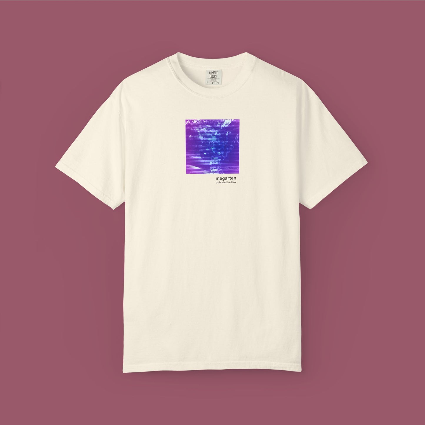 Wearable Art Unisex Tee – "Barcelona Tram and Street Art, Dual Exposed"