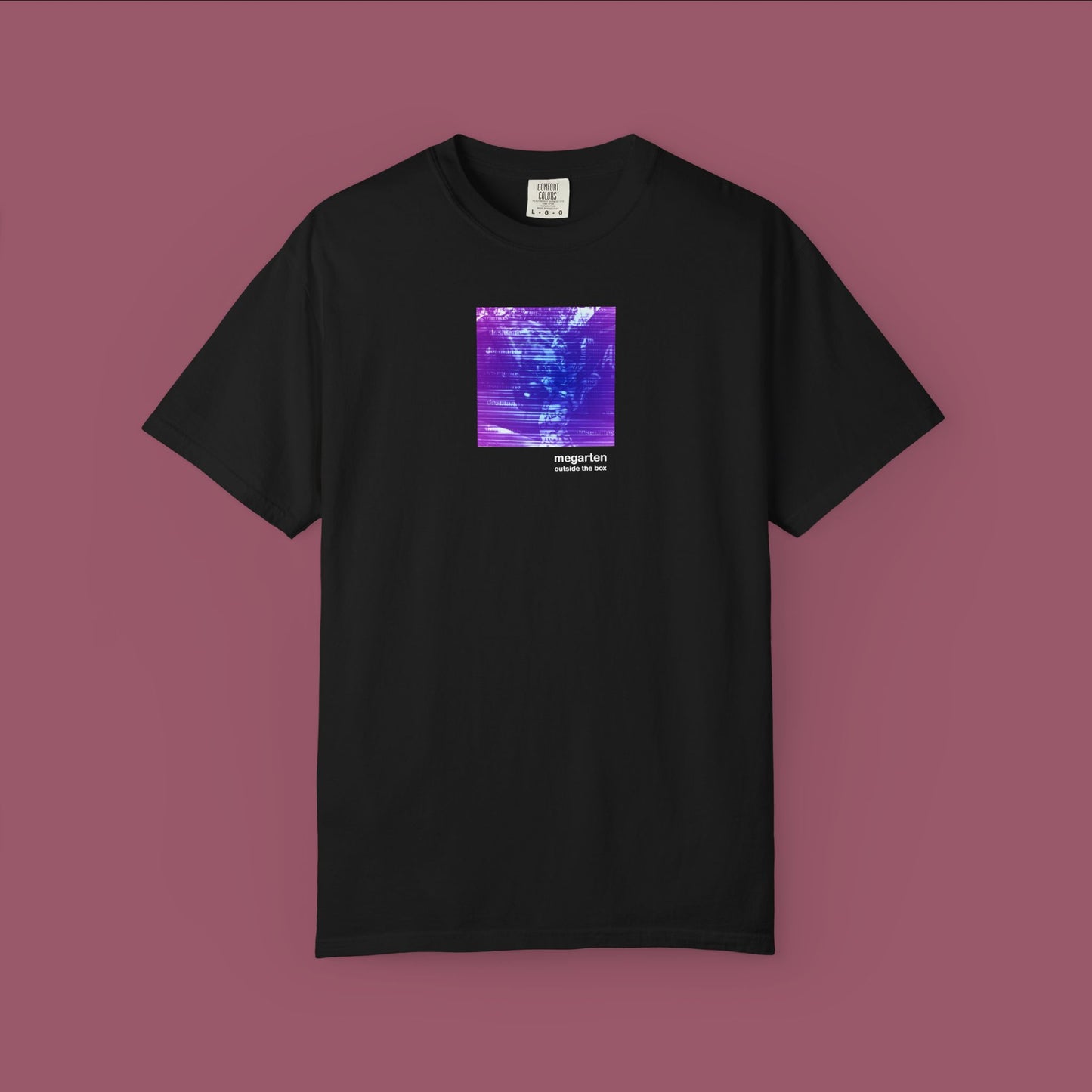 Wearable Art Unisex Tee – "Barcelona Tram and Street Art, Dual Exposed"