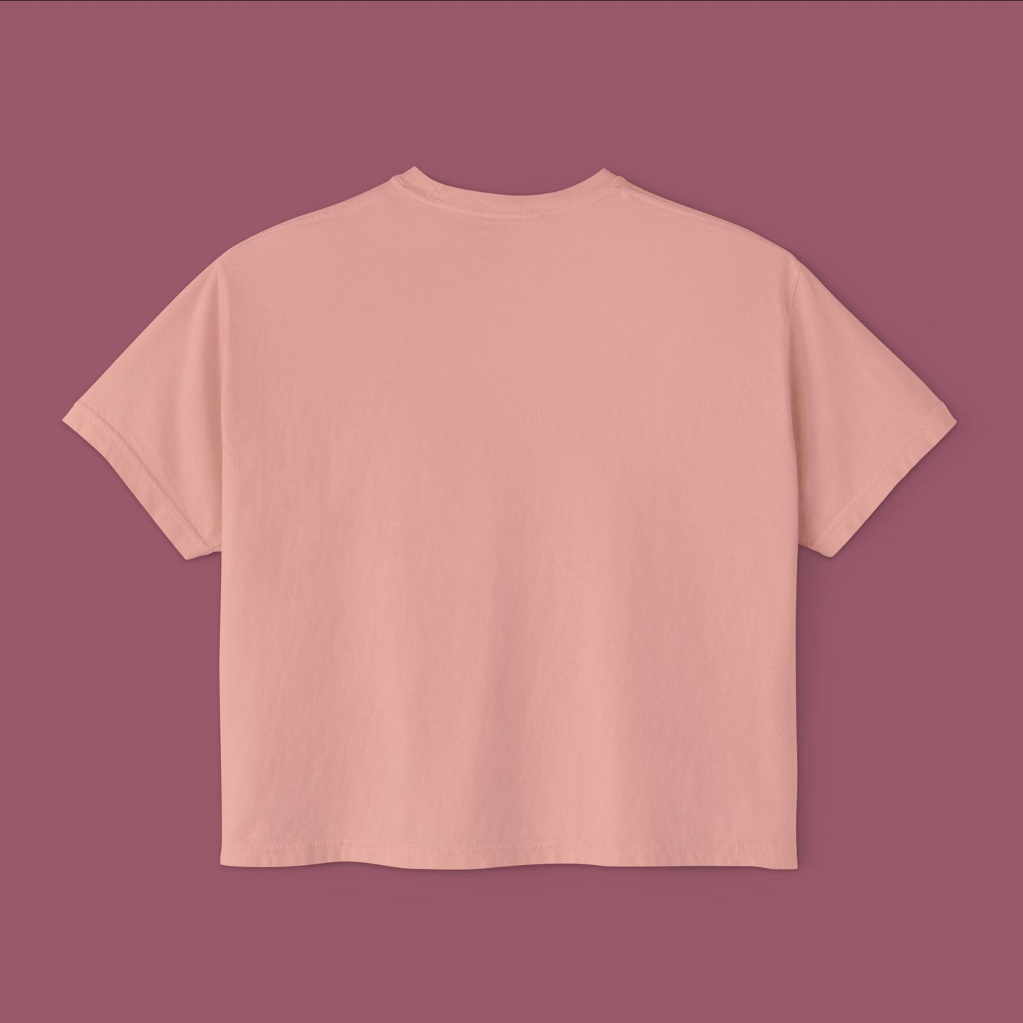 Wearable Art Boxy Tee – "Hello Darlin'"