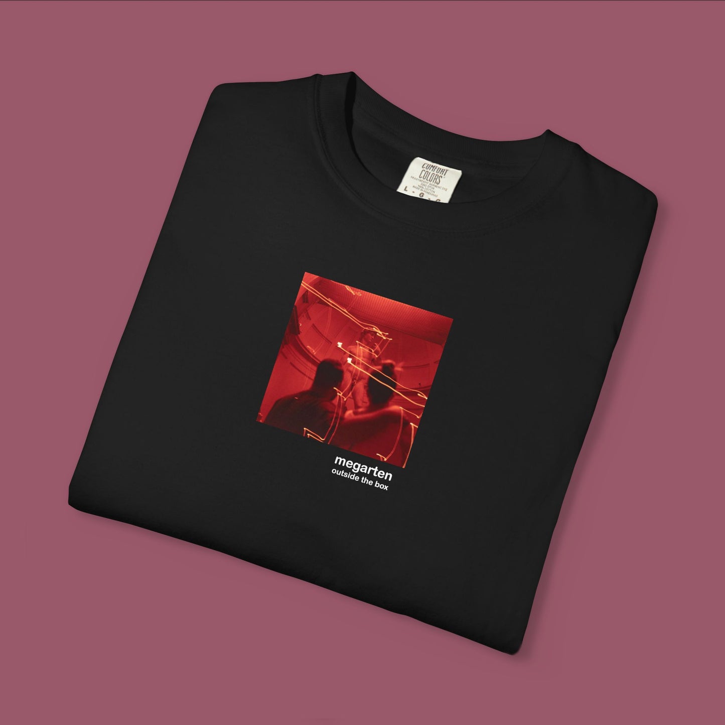 Wearable Art Unisex Tee – "Light Trails Over the David"