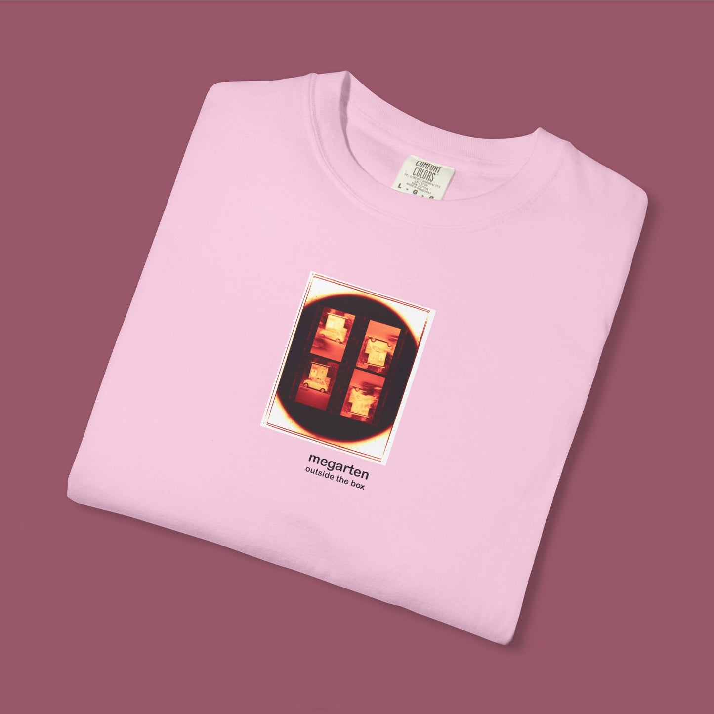 Wearable Art Unisex Tee – "Parked Car in Positano, Enlarged"