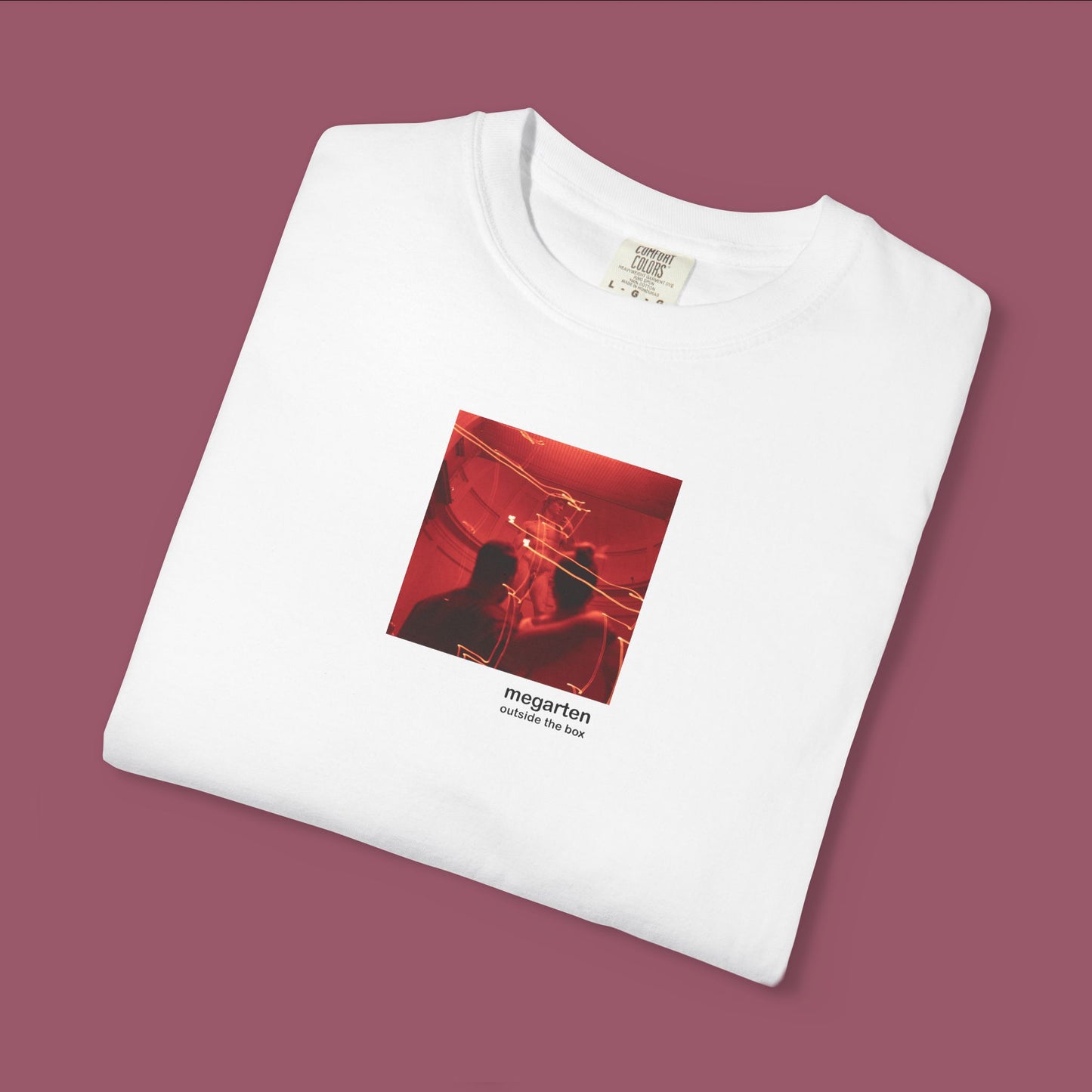 Wearable Art Unisex Tee – "Light Trails Over the David"