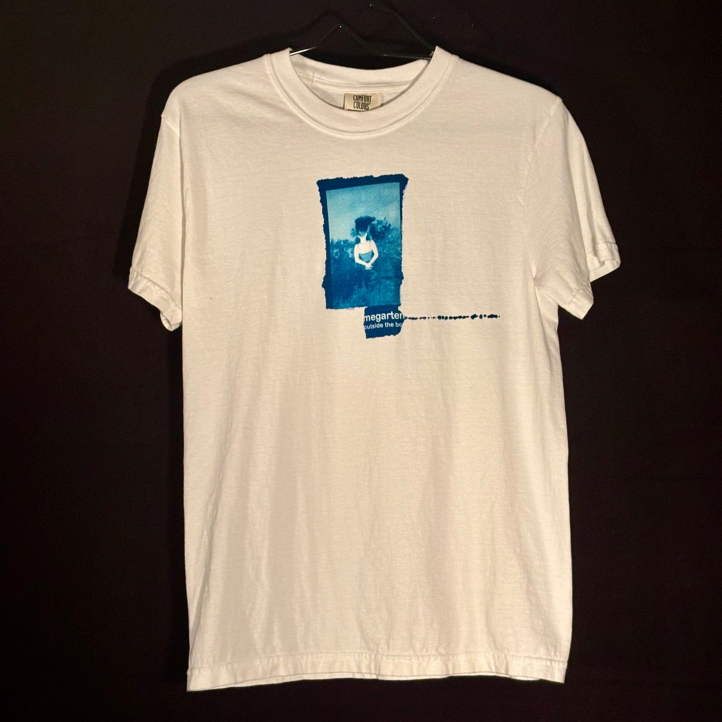 Wearable Art Cyanotype Tee – "Marisa the Water Nymph"