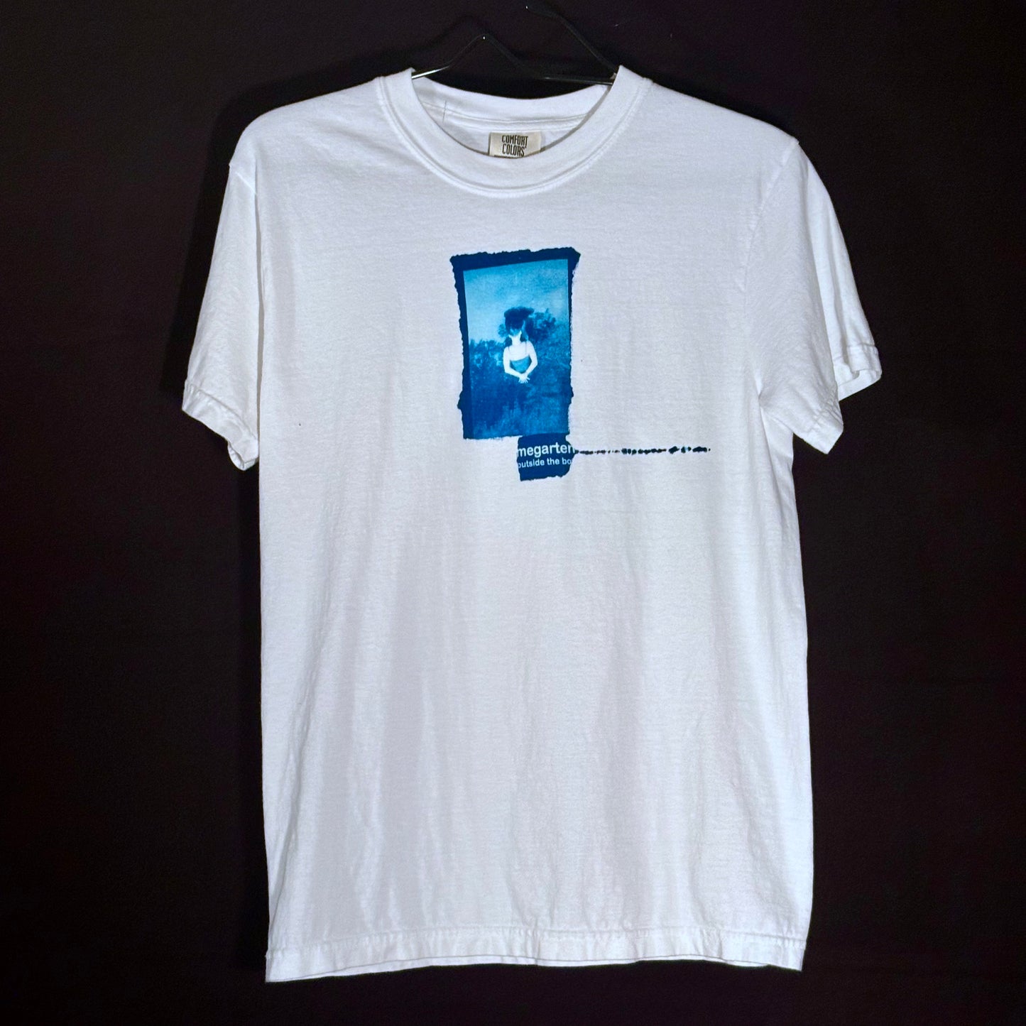 Wearable Art Cyanotype Tee – "Marisa the Water Nymph"