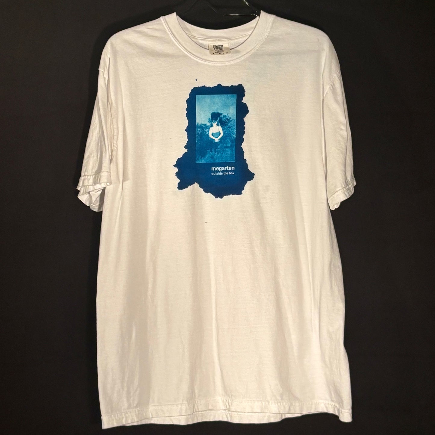 Wearable Art Cyanotype Tee – "Marisa the Water Nymph"