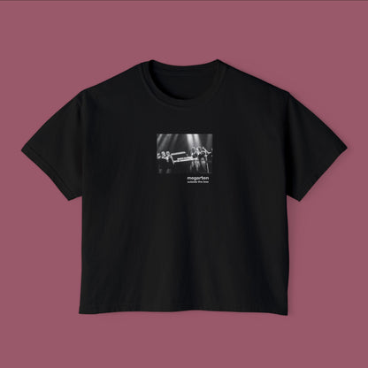 Wearable Art Boxy Tee – "Pussy Riot Says: Watch Closely"