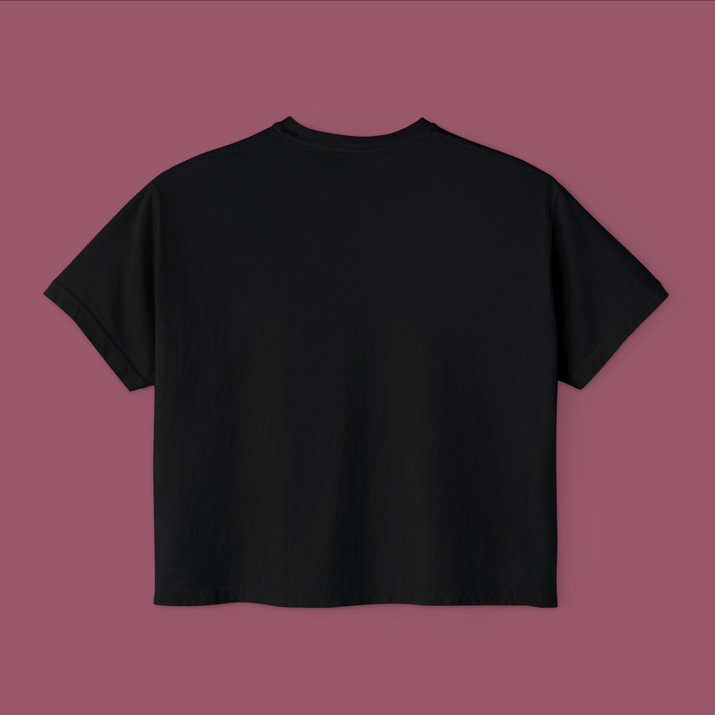 Wearable Art Boxy Tee – "Parked Car in Positano, Enlarged"