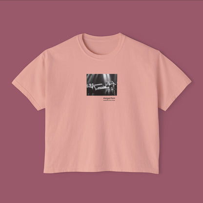 Wearable Art Boxy Tee – "Pussy Riot Says: Watch Closely"
