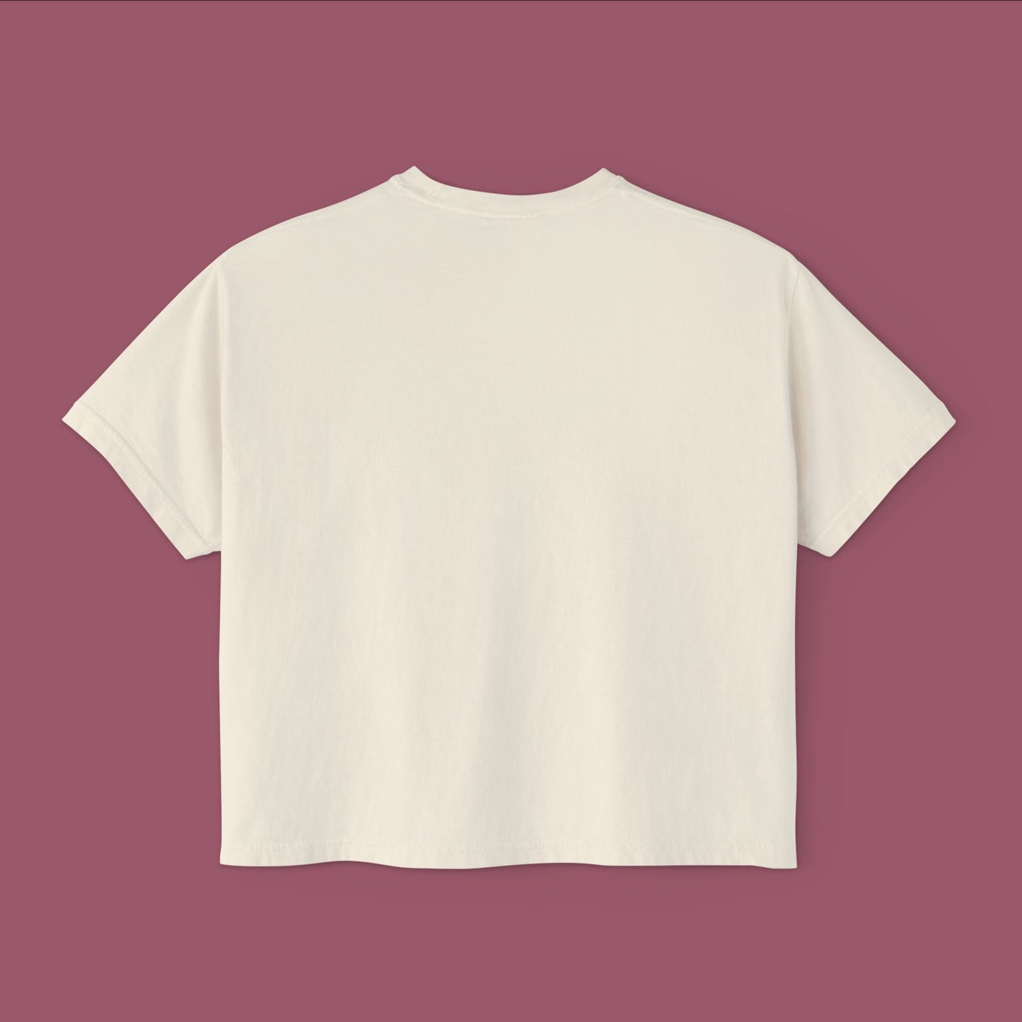 Wearable Art Boxy Tee – "Parked Car in Positano, Enlarged"