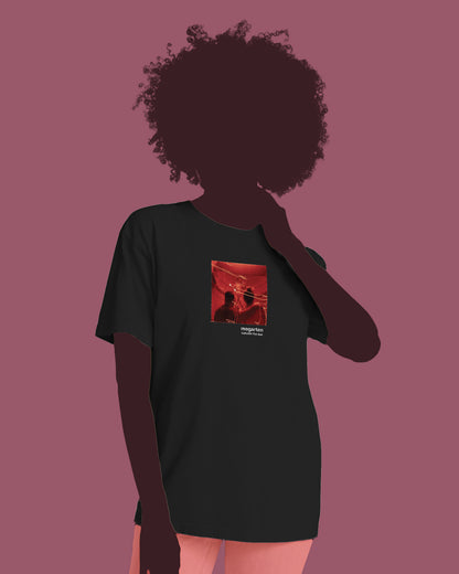Wearable Art Unisex Tee – "Light Trails Over the David"