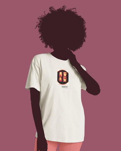Wearable Art Unisex Tee – "Parked Car in Positano, Enlarged"