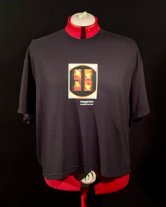 Wearable Art Boxy Tee – "Parked Car in Positano, Enlarged"