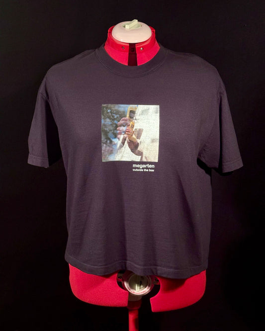 Wearable Art Boxy Tee – "Yellow Cell"