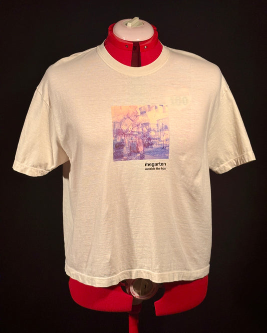 Wearable Art Boxy Tee – "Punk in Pink"