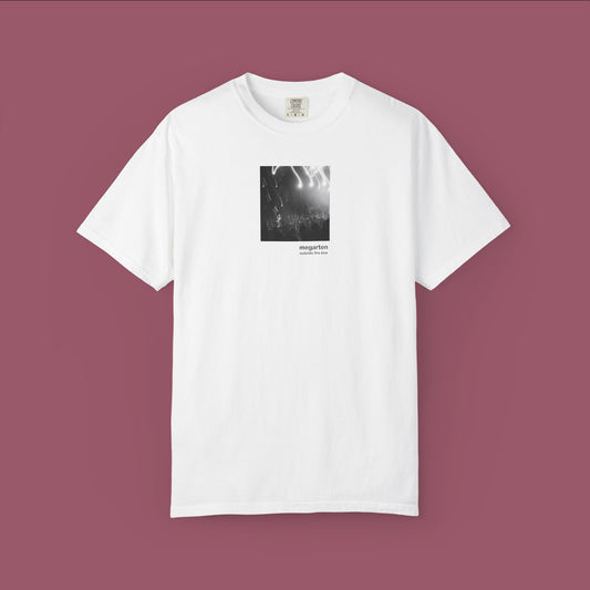 Wearable Art Unisex Tee – "Light Trails at the Concert"
