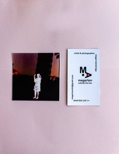 Sticker - Sticker - Sticker 3" x 3" Holding Up Tower image
