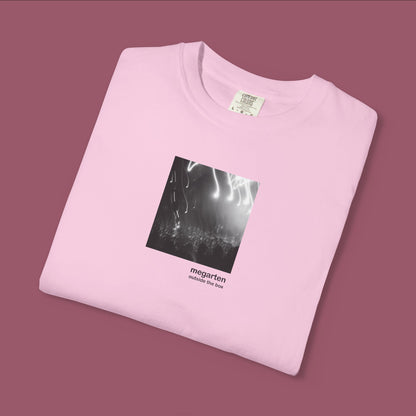 Wearable Art Unisex Tee – "Light Trails at the Concert"
