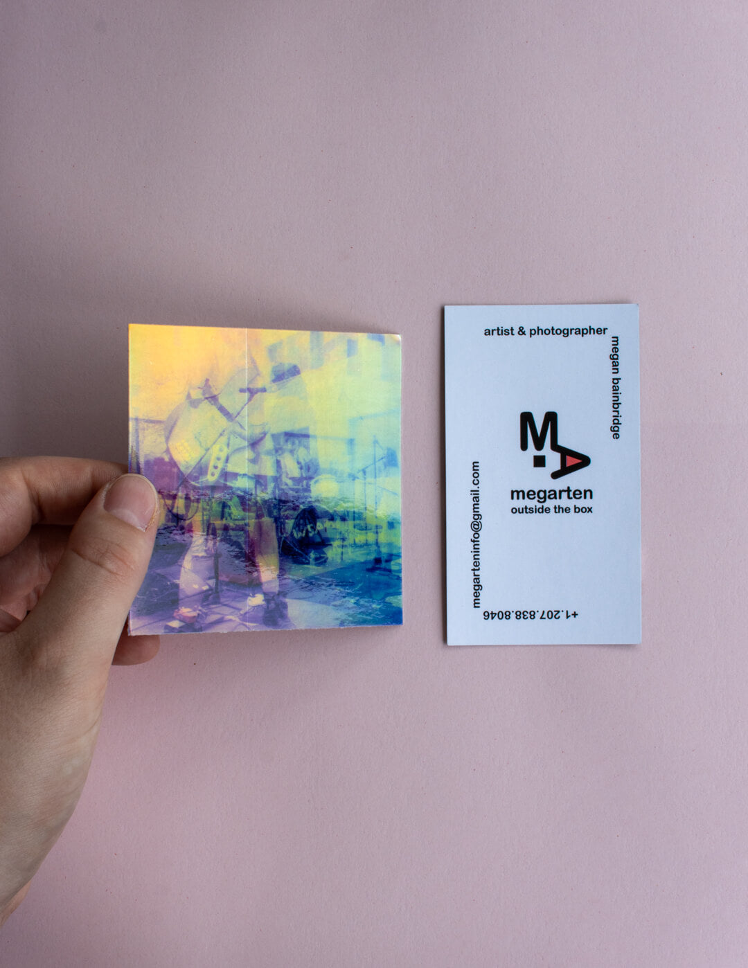 Sticker - Sticker - Holographic Sticker 3" x 3" Punk in Pink image