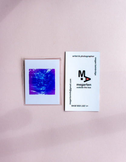 2" x 2.75" Mini Print - 2" x 2.75" Barcelona Tram Street Art image