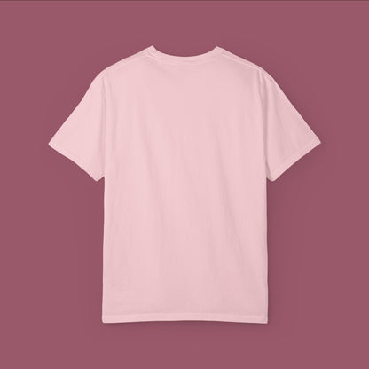 Wearable Art Unisex Tee – "Correfoc Sparks Over MACBA Skater, Dual Exposed"