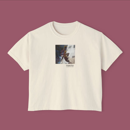 Wearable Art Boxy Tee – "Yellow Cell"