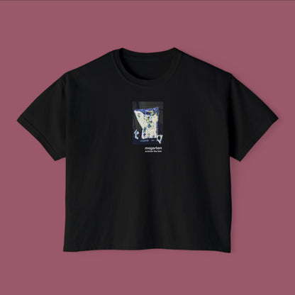 Wearable Art Boxy Tee – "tBHQ"