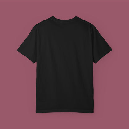 Wearable Art Unisex Tee – "Correfoc Sparks Over MACBA Skater, Dual Exposed"