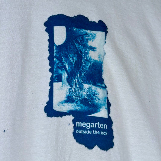Wearable Art Cyanotype Tee – "The Knotted Tree of Elizabeth Park"