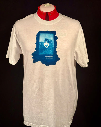 Wearable Art Cyanotype Tee – "Marisa the Water Nymph"